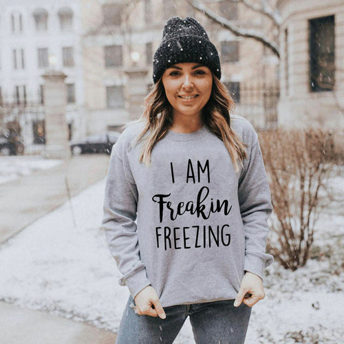 Sudadera "Estoy Jodidamente Congelando"