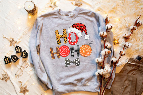 Sudadera HO HO HO Santa Cap Christmas