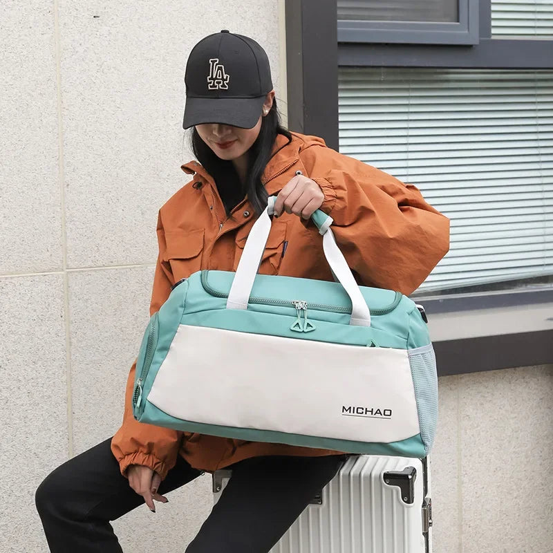 Bolsa de fitness Mochila de gimnasio para hombres Bolsa de gran capacidad Bolsas deportivas Hombre Mujer Bolsa de yoga Entrenamiento Bolsa impermeable Nueva bolsa de baloncesto