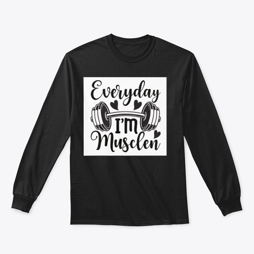 Every day I'm muscular; fitness design