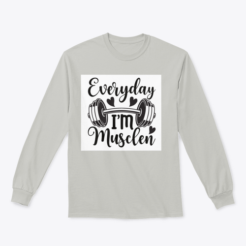 Every day I'm muscular; fitness design