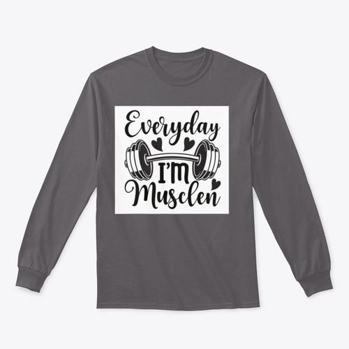 Every day I'm muscular; fitness design