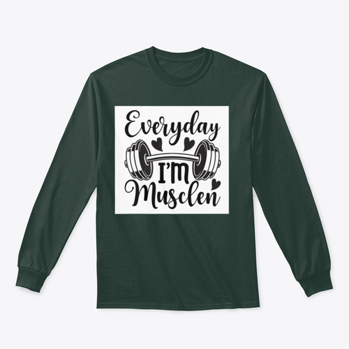 Every day I'm muscular; fitness design