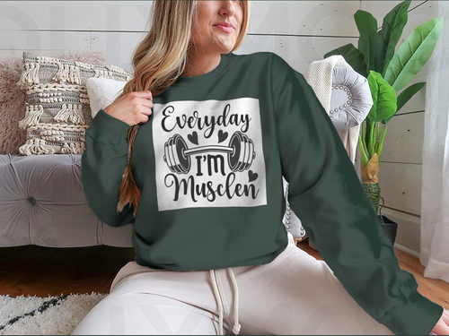 Every day I'm muscular; fitness design