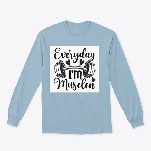 Every day I'm muscular; fitness design