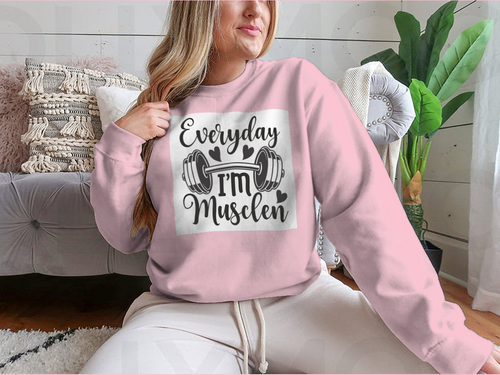 Every day I'm muscular; fitness design