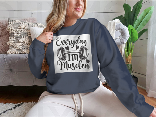 Every day I'm muscular; fitness design