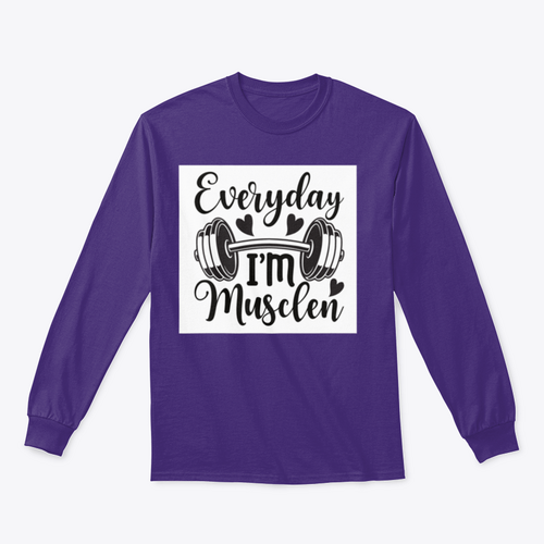 Every day I'm muscular; fitness design