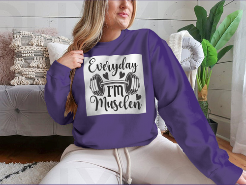 Every day I'm muscular; fitness design