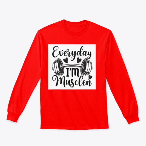 Every day I'm muscular; fitness design