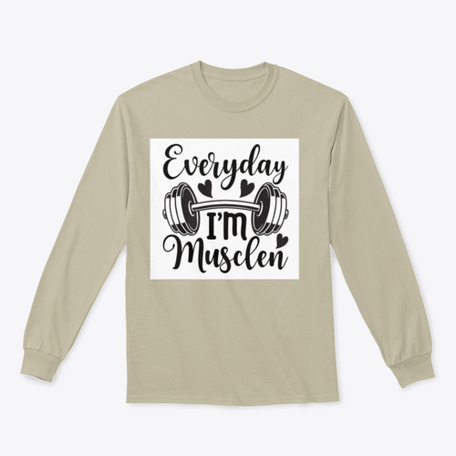 Every day I'm muscular; fitness design