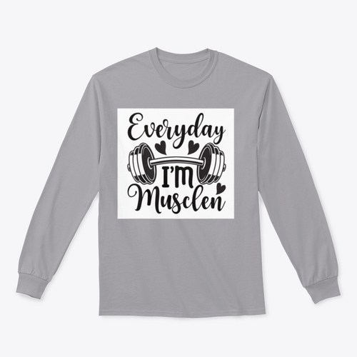Every day I'm muscular; fitness design