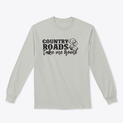 Sudadera d Diseño del logotipo de Country Roads Take Me Home
