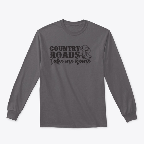 Sudadera d Diseño del logotipo de Country Roads Take Me Home
