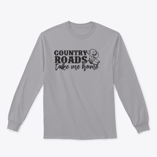 Sudadera d Diseño del logotipo de Country Roads Take Me Home