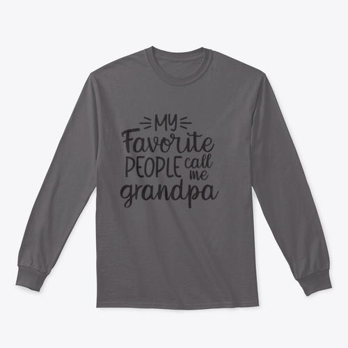 Mi gente favorita me llama abuelo Diseño para sudadera