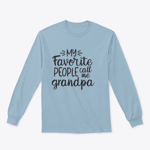 Mi gente favorita me llama abuelo Diseño para sudadera
