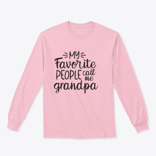 Mi gente favorita me llama abuelo Diseño para sudadera