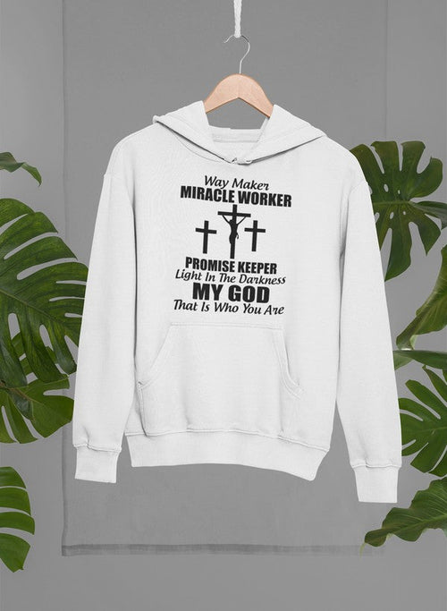 Sudadera con capucha My God That Is Who