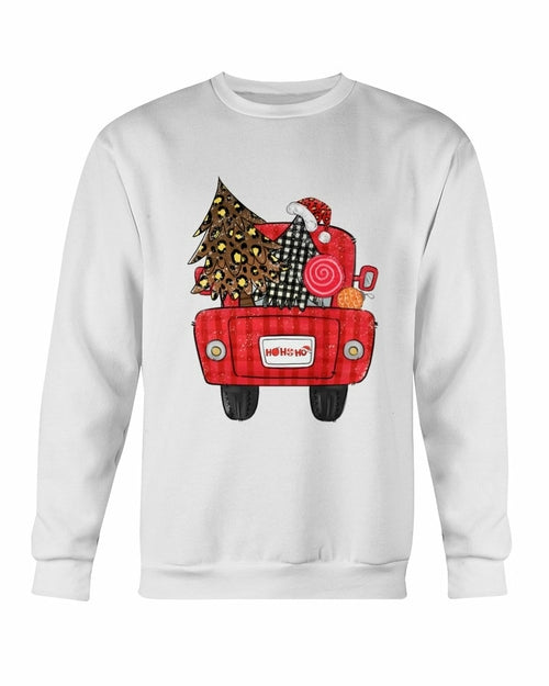 Sudadera Camión con árbol de Navidad