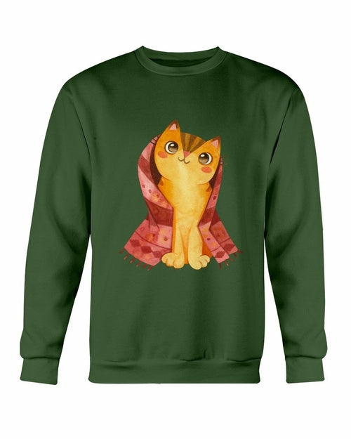 Sudadera de gatos lindos de invierno