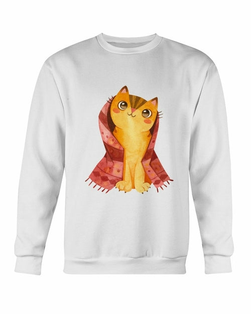 Sudadera de gatos lindos de invierno