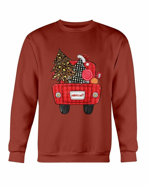 Sudadera Camión con árbol de Navidad