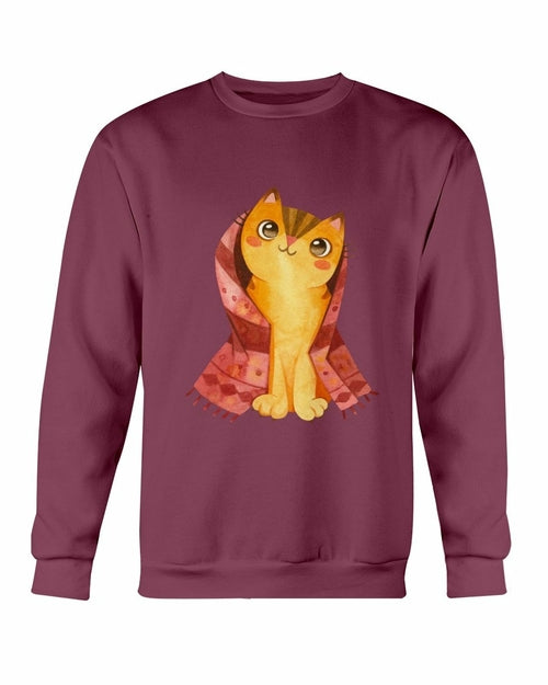 Sudadera de gatos lindos de invierno