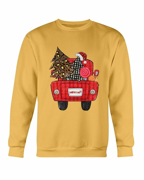 Sudadera Camión con árbol de Navidad