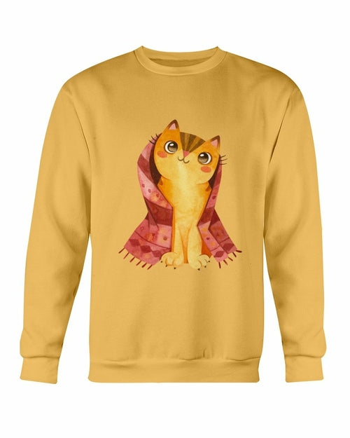 Sudadera de gatos lindos de invierno