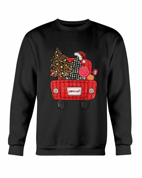 Sudadera Camión con árbol de Navidad