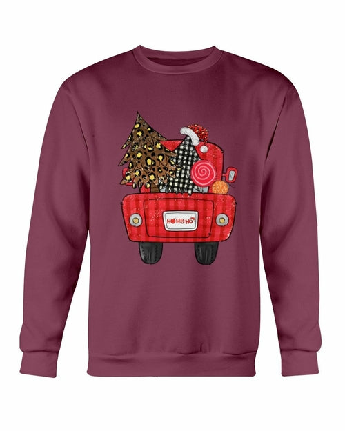 Sudadera Camión con árbol de Navidad