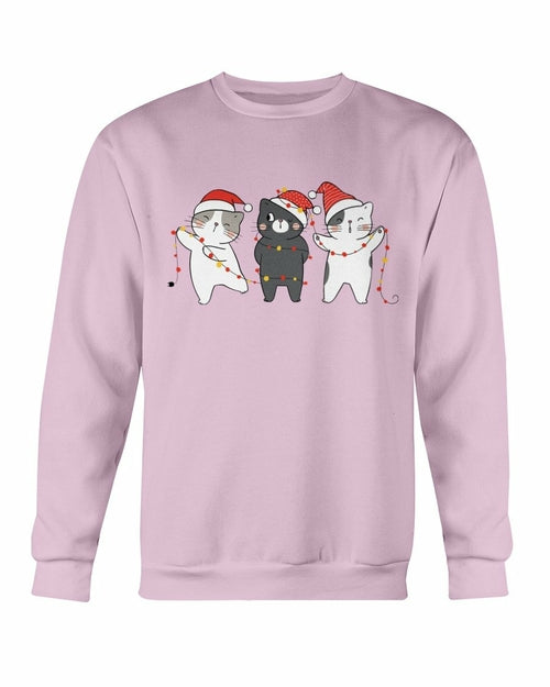 Sudadera de Navidad de gatos lindos