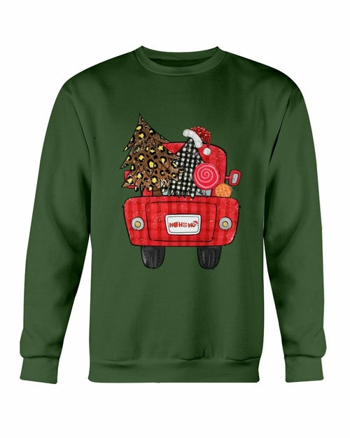 Sudadera Camión con árbol de Navidad
