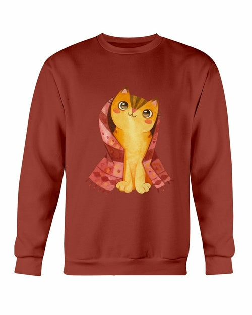 Sudadera de gatos lindos de invierno