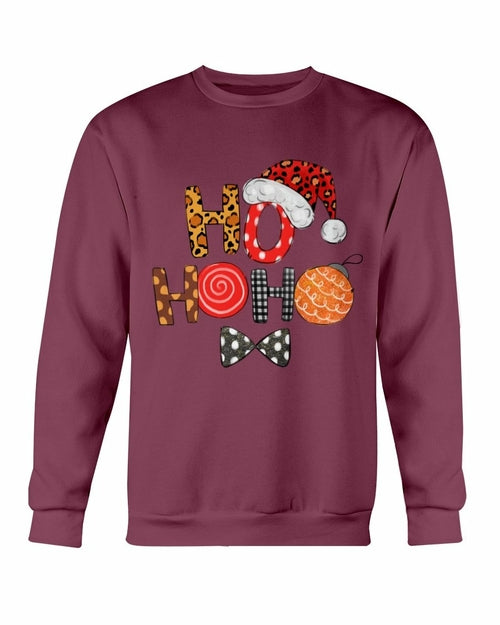 Sudadera HO HO HO Santa Cap Christmas