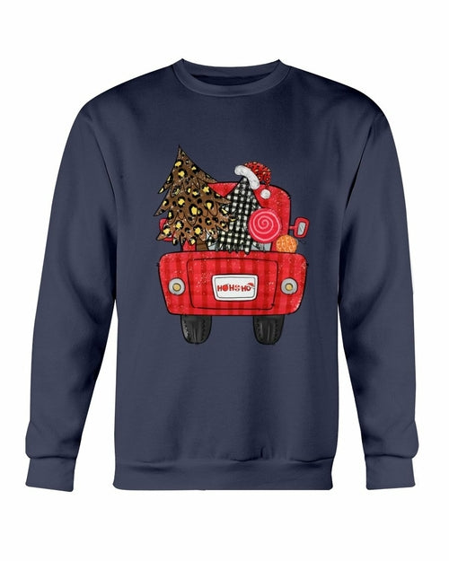 Sudadera Camión con árbol de Navidad