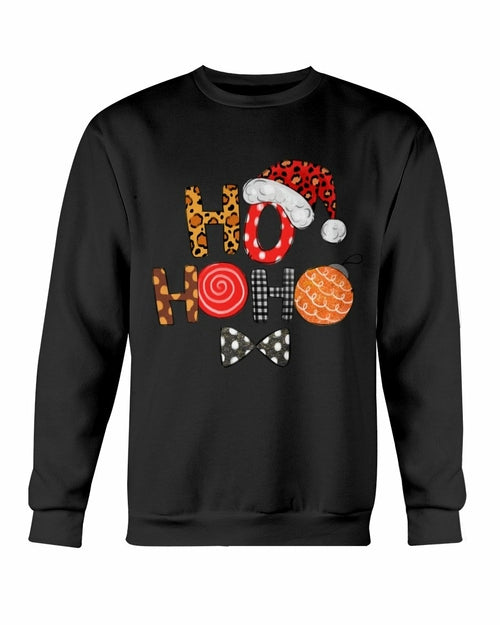 Sudadera HO HO HO Santa Cap Christmas
