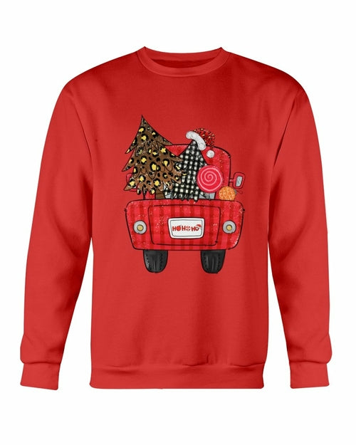Sudadera Camión con árbol de Navidad
